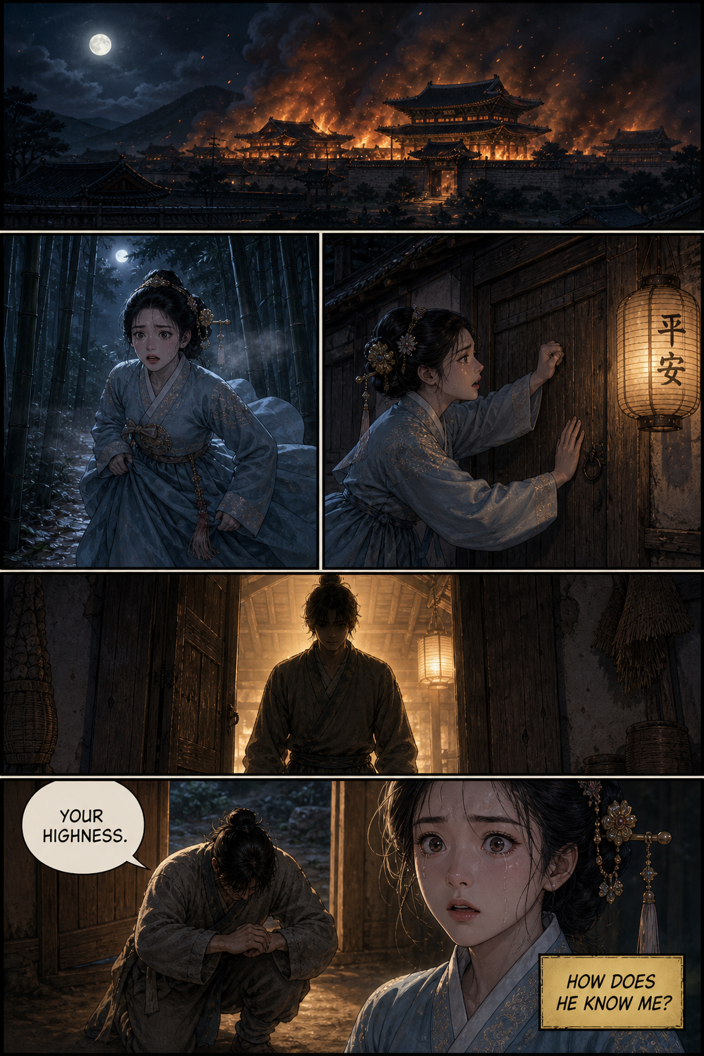 The Boy at the Door — community manhwa episode generated by Manhwa AI